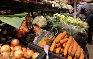 Gemiddeld 43 procent meer biologische groente en fruit in supermarkt