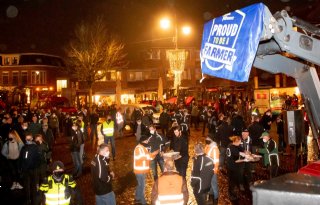 Stikstofprotest boeren en burgers in Winterswijk