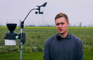 'Sinds de komst van het weerstation hebben we veel minder verloren uren'