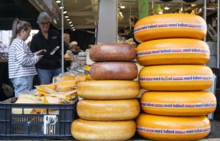 Kaasproductie daalt met 2 procent, boter met 8 procent