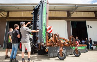 Veel interesse voor spotsprayer tijdens roadshow