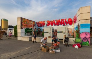 Grappige oplossing voor lelijk blok bij energieopslagsysteem