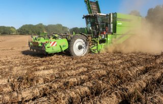 Waakzaam zijn bij hoog onderwatergewicht aardappelen