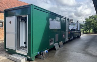 In België worden kippen nu ook mobiel geslacht