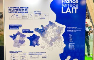 Franse melkproductie stijgt met 5,8 procent