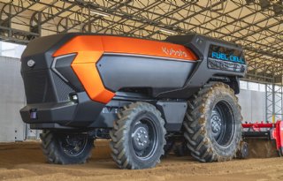 Kubota toont nieuwe autonome trekker