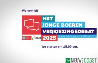 Kijk vanmiddag live mee met het Jonge Boeren Verkiezingsdebat