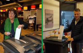 Van der Plas (BBB) en Koorevaar (CDA) brengen hun stem uit