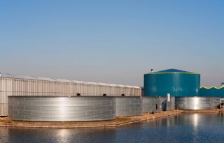 Regenwaterbassin kan gasverbruik in kassen flink verlagen