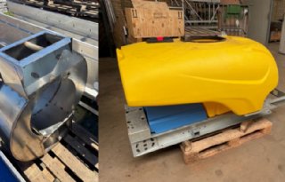 Boomteeltsector ontwikkelt modulaire dwarsstroomspuit
