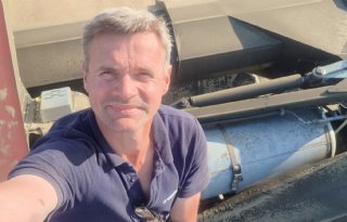 Oekraïne-vlogger Kees Huizinga: ‘Super, geautomatiseerd oogsten met de NEXAT’