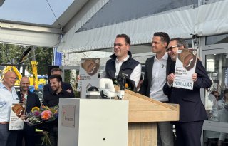 Kunstmeststrooier van Amazone wint Innovatieprijs ATH