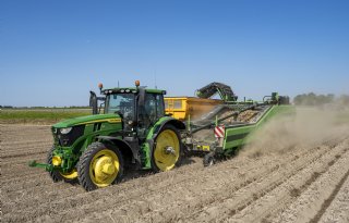 Aardappeloogst blijft achter bij langjarig gemiddelde